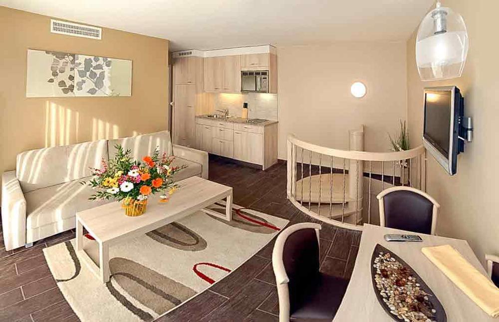 アパートホテル アダージョ ジュネーブ モンブラン 部屋 写真